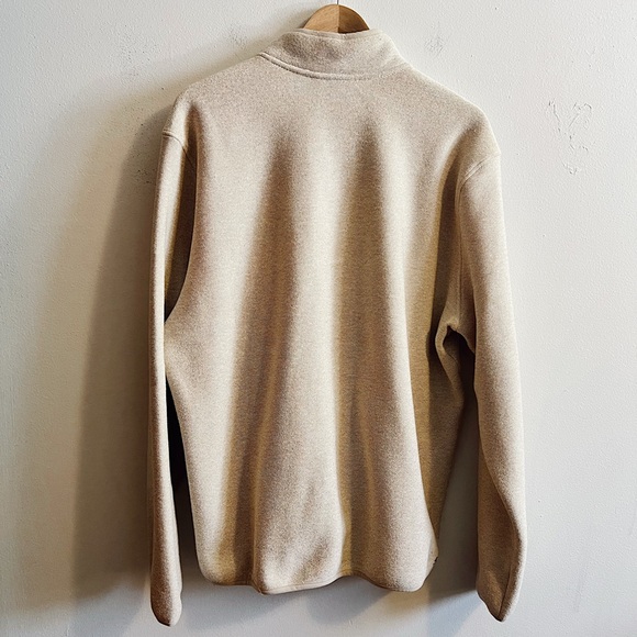 Eddie Bauer Tan Snap-Front Pullover - Picture 6 of 8